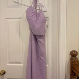 Violet prom dress